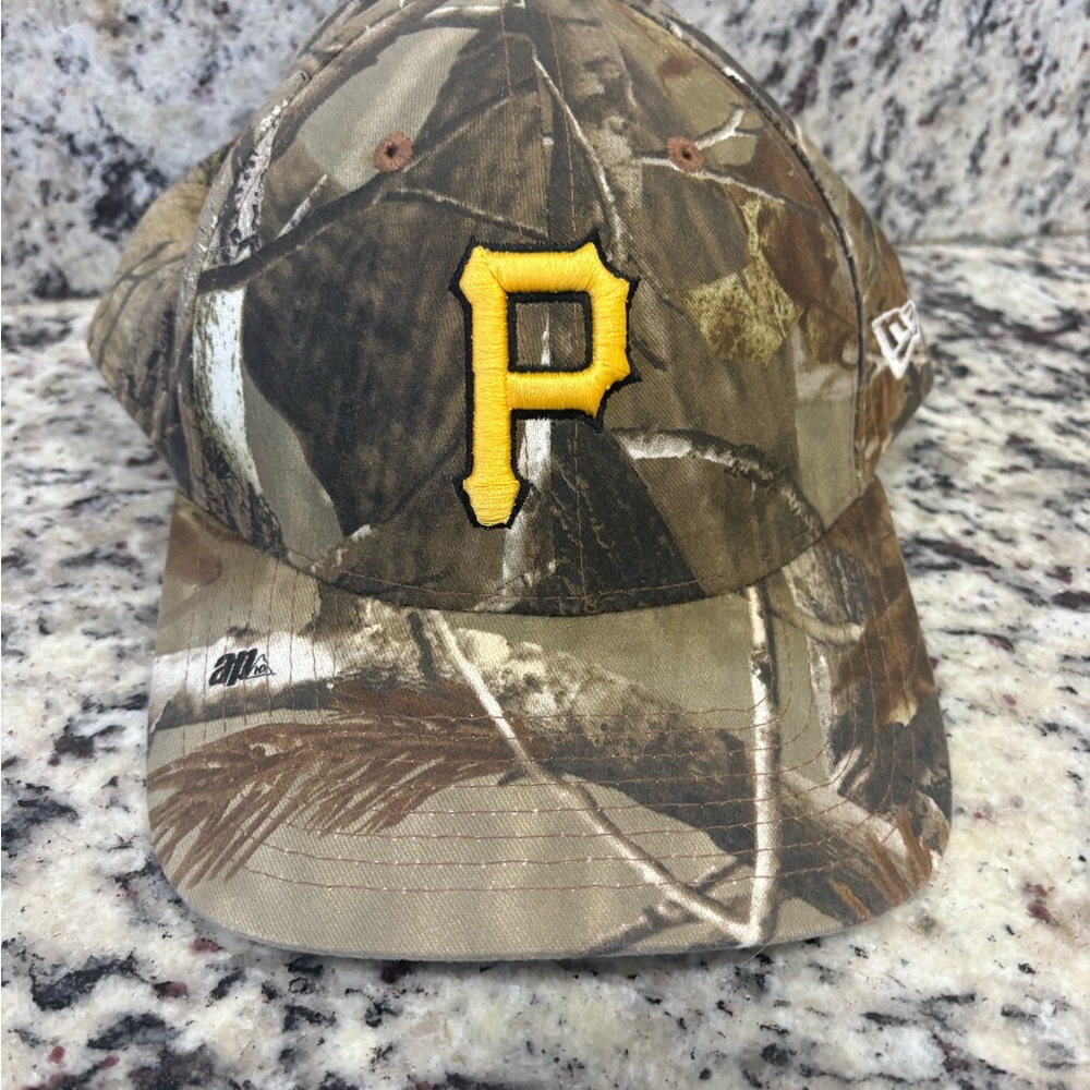 New Era Pittsburgh Pirates Realtree Camo 9forty Baseball SnapBack A-frame Hat